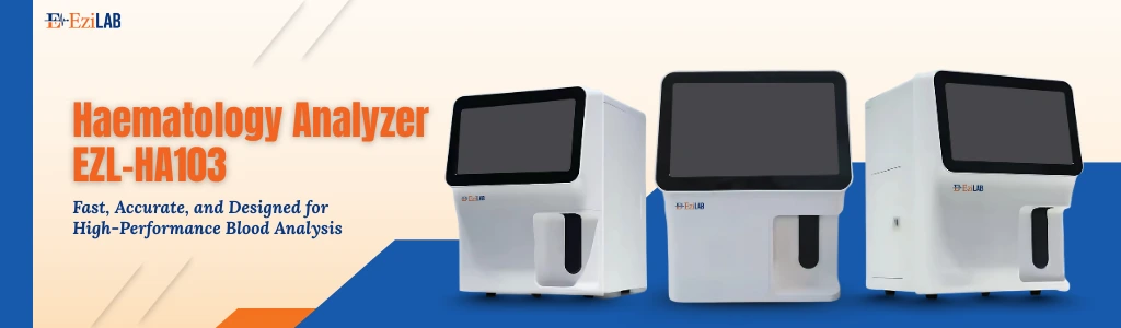Haematology Analyzer EZLHA103 Fast Accurate and Designed For High Performance Blood Analysis