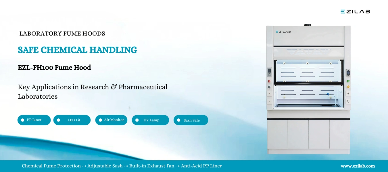 Safe Chemical Handling Key Applications of the EZLFH100 Laboratory Fume Hood in Research and Pharm