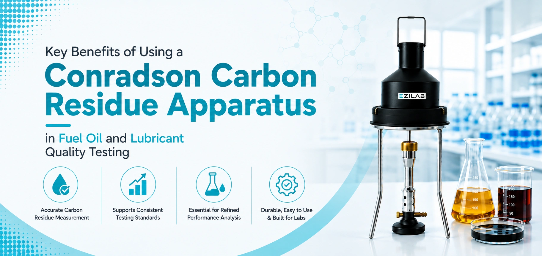Key Benefits of Using a Conradson Carbon Residue Apparatus in Fuel Oil and Lubricant Quality Testing