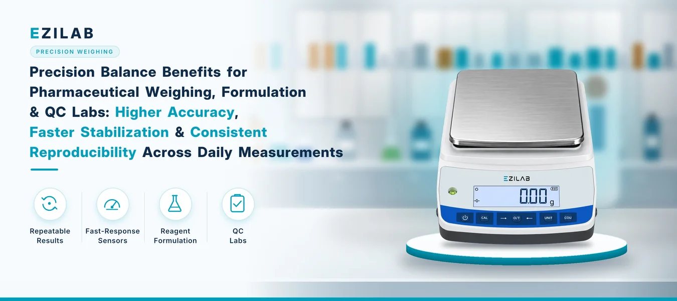 Precision Balance Benefits for Pharmaceutical  QC Labs