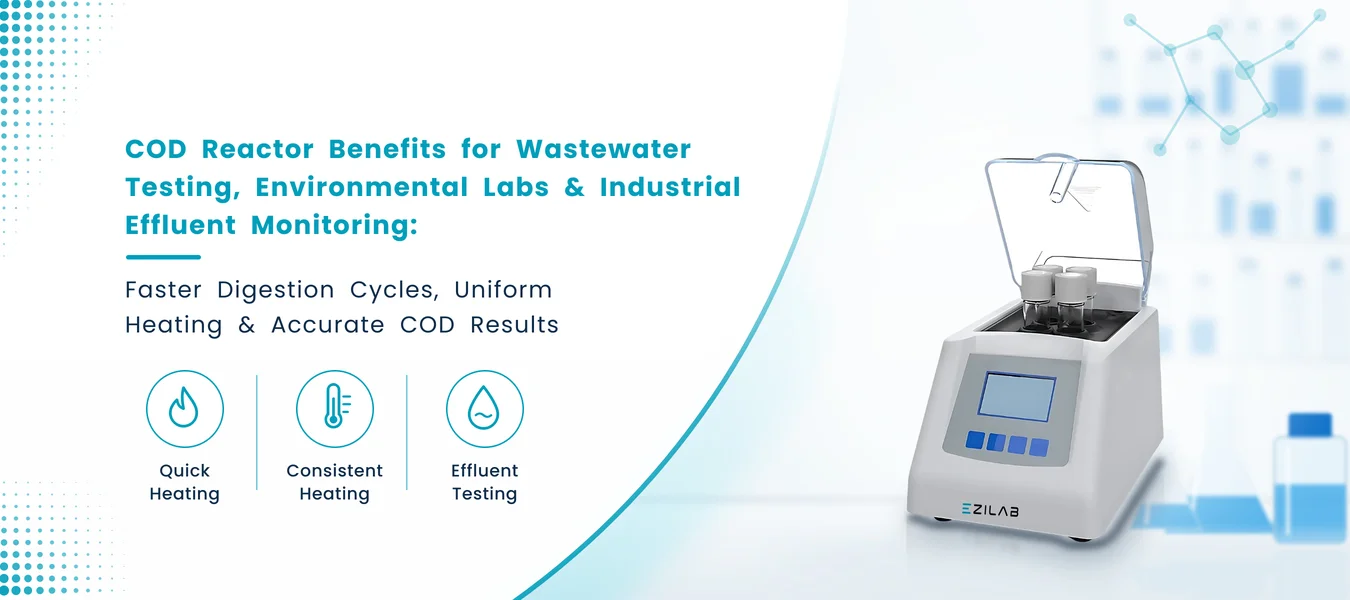COD Reactor Benefits Faster Digestion Uniform Heating  Accurate COD Results