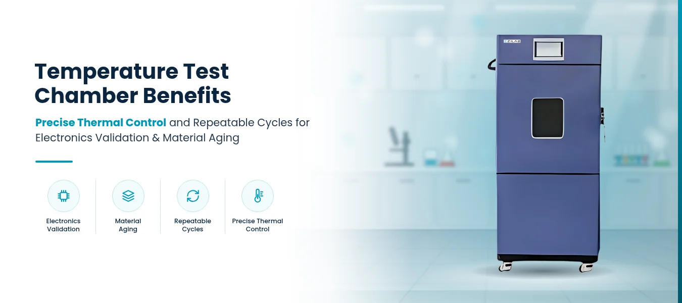 Temperature Test Chamber Benefits for Electronics Material Aging  Product Performance Testing